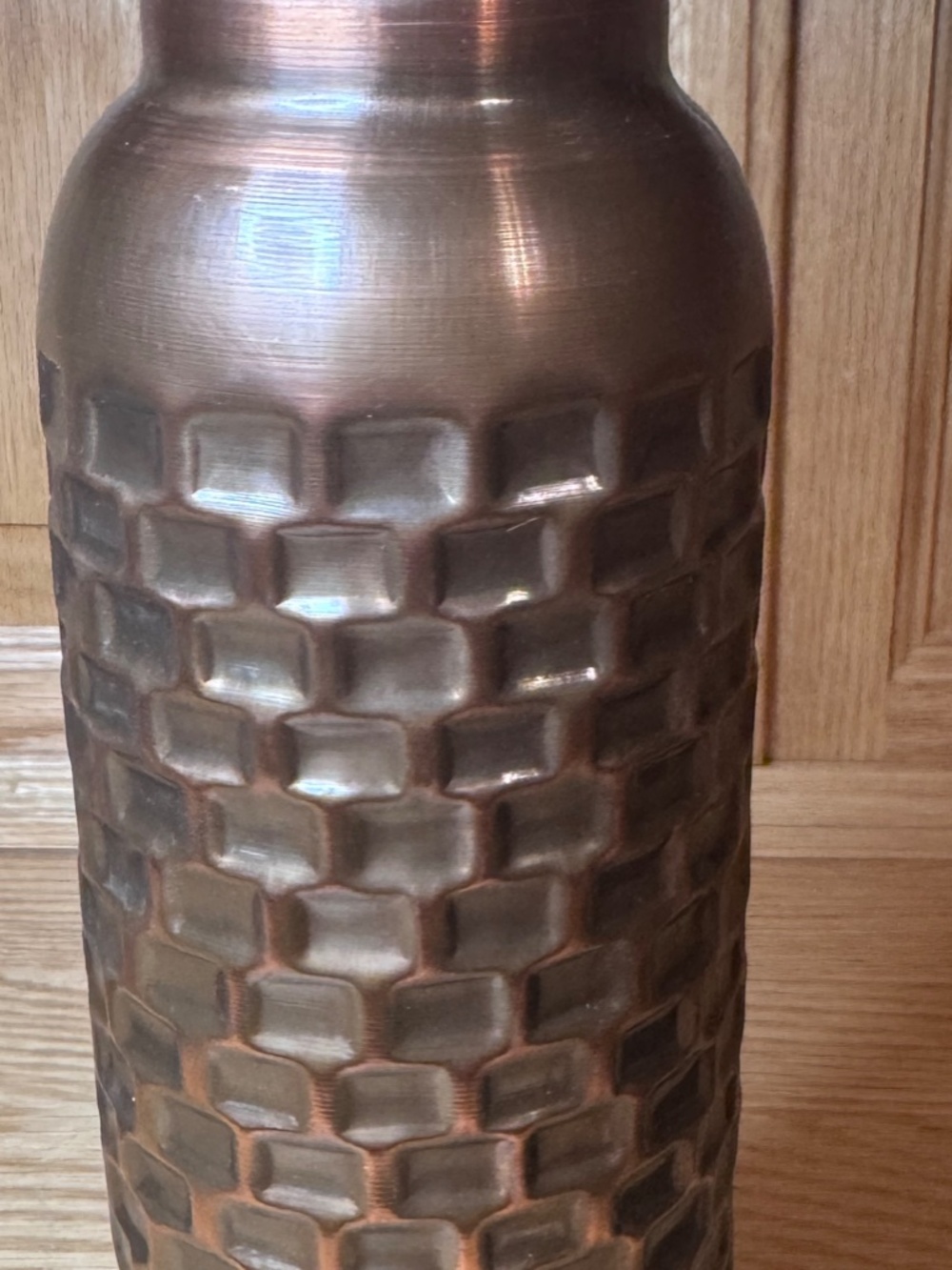 New Damaged Packaging Damaged Bottle Tone Craft Trade Copper Toned Bottle 32oz.